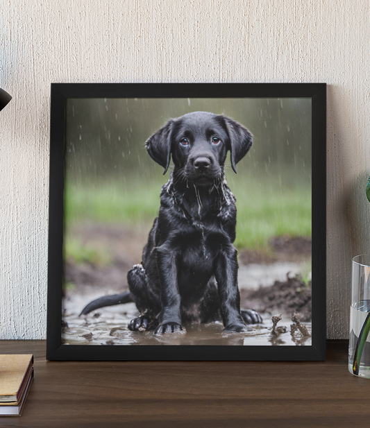 Labrador (Black) - "Rainy Day Resolve"